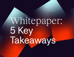 Whitepaper: 5 Key Takeaways text on Tuum background