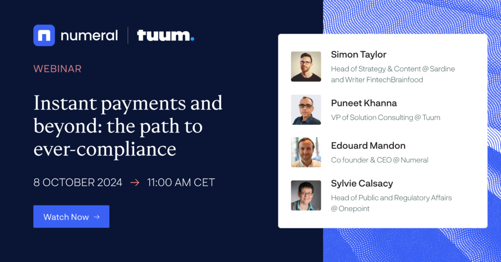 Instant Payments and Beyond: The Path to Ever-Compliance